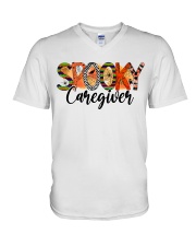 Caregiver V-Neck T-Shirt tile