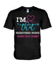 Registered Nurse V-Neck T-Shirt tile