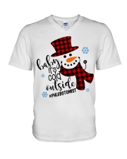Phlebotomist V-Neck T-Shirt tile