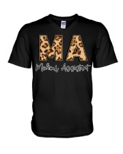 Medical Assistant - MA V-Neck T-Shirt tile