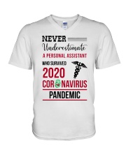 PERSONAL ASSISTANT V-Neck T-Shirt tile