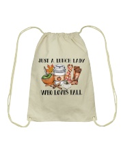 Lunch Lady Drawstring Bag tile