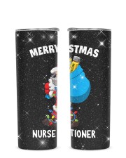 Nurse Practitioner - NP Glitter Tumbler tile