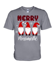 Paramedic Christmas V-Neck T-Shirt tile