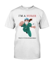 Nurse Classic T-Shirt front