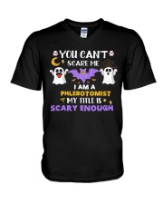 Phlebotomist V-Neck T-Shirt tile
