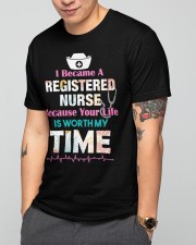 Registered Nurse - RN Classic T-Shirt apparel-classic-tshirt-lifestyle-front-165