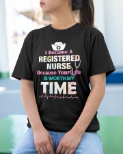 Registered Nurse - RN Classic T-Shirt apparel-classic-tshirt-lifestyle-front-213