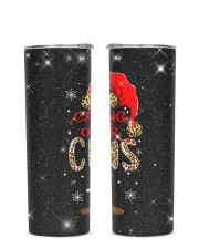 Catering Officer Glitter Tumbler tile
