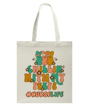 Nurse Easter Tote Bag tile