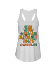 Nurse Easter Ladies Flowy Tank tile
