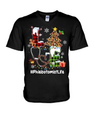 Phlebotomist V-Neck T-Shirt tile