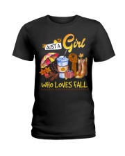 Just a Girl Ladies T-Shirt tile