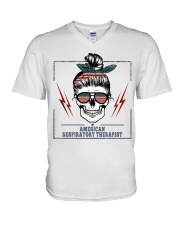 Respiratory Therapist - RT V-Neck T-Shirt tile