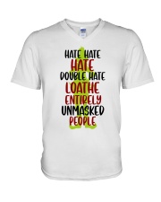 Hate Hate Hate V-Neck T-Shirt tile