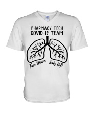 Pharmacy Tech V-Neck T-Shirt tile