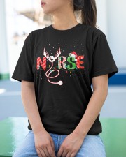 Nurse Christmas 4 Classic T-Shirt apparel-classic-tshirt-lifestyle-front-213