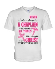 Chaplain V-Neck T-Shirt tile