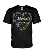 Medical Assistant - MA V-Neck T-Shirt tile