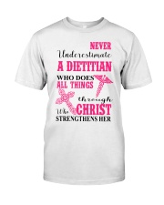 Dietitian Classic T-Shirt front
