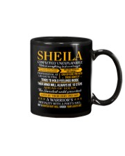 Sheila - Completely Unexplainable Mug tile