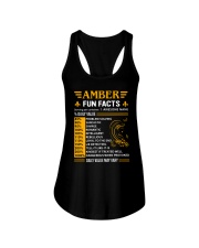 Amber Fun Facts Ladies Flowy Tank tile