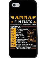 Anna Fun Facts Phone Case tile