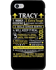 Tracy - Sweet Heart And Warrior Phone Case thumbnail