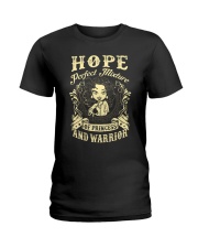 PRINCESS AND WARRIOR - Hope Ladies T-Shirt front