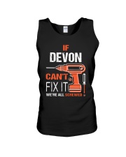 If Devon Cant Fix It - We Are All Screwed Unisex Tank tile