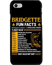 Bridgette Fun Facts Phone Case tile
