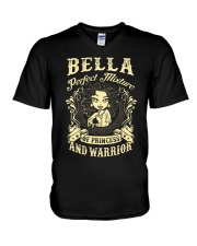 PRINCESS AND WARRIOR - Bella V-Neck T-Shirt thumbnail