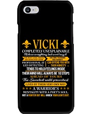 Vicki - Completely Unexplainable Phone Case thumbnail