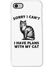 I have plans with cat Phone Case thumbnail