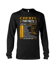Cheryl Fun Facts Long Sleeve Tee tile