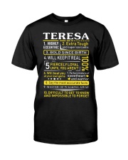 Teresa - Sweet Heart And Warrior Classic T-Shirt front