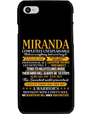 Miranda - Completely Unexplainable PX32 Phone Case thumbnail