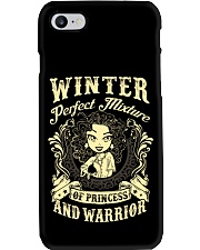 PRINCESS AND WARRIOR - Winter Phone Case thumbnail