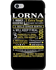 Lorna - Sweet Heart And Warrior Phone Case thumbnail
