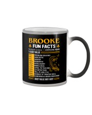 Brooke Fun Facts Color Changing Mug tile