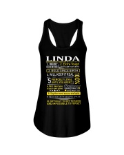 Linda - Sweet Heart And Warrior Ladies Flowy Tank thumbnail