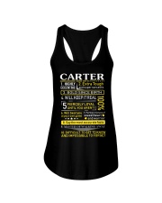 Carter - Sweet Heart And Warrior Ladies Flowy Tank tile