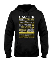 Carter - Sweet Heart And Warrior Hooded Sweatshirt tile