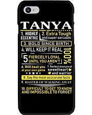 Tanya - Sweet Heart And Warrior Phone Case thumbnail