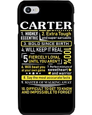 Carter - Sweet Heart And Warrior Phone Case tile