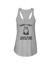 I have plans with owl Ladies Flowy Tank tile