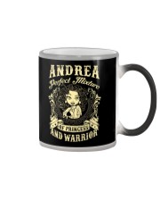 Andrea - Perfect Mixture Of Princess And Warrior Color Changing Mug tile
