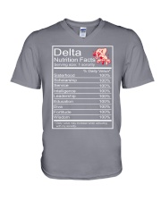 DST Facts V-Neck T-Shirt thumbnail