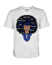 Zeta woman V-Neck T-Shirt thumbnail