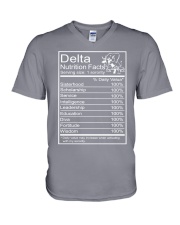 Facts V-Neck T-Shirt thumbnail